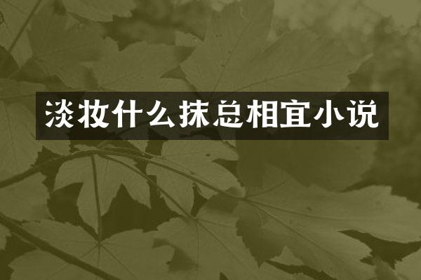 淡妆什么抹总相宜小说