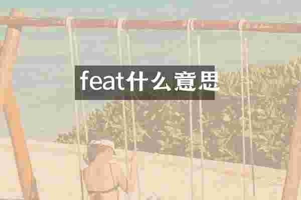 feat什么意思