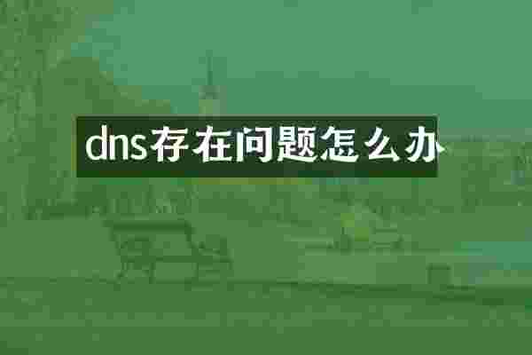 dns存在问题怎么办
